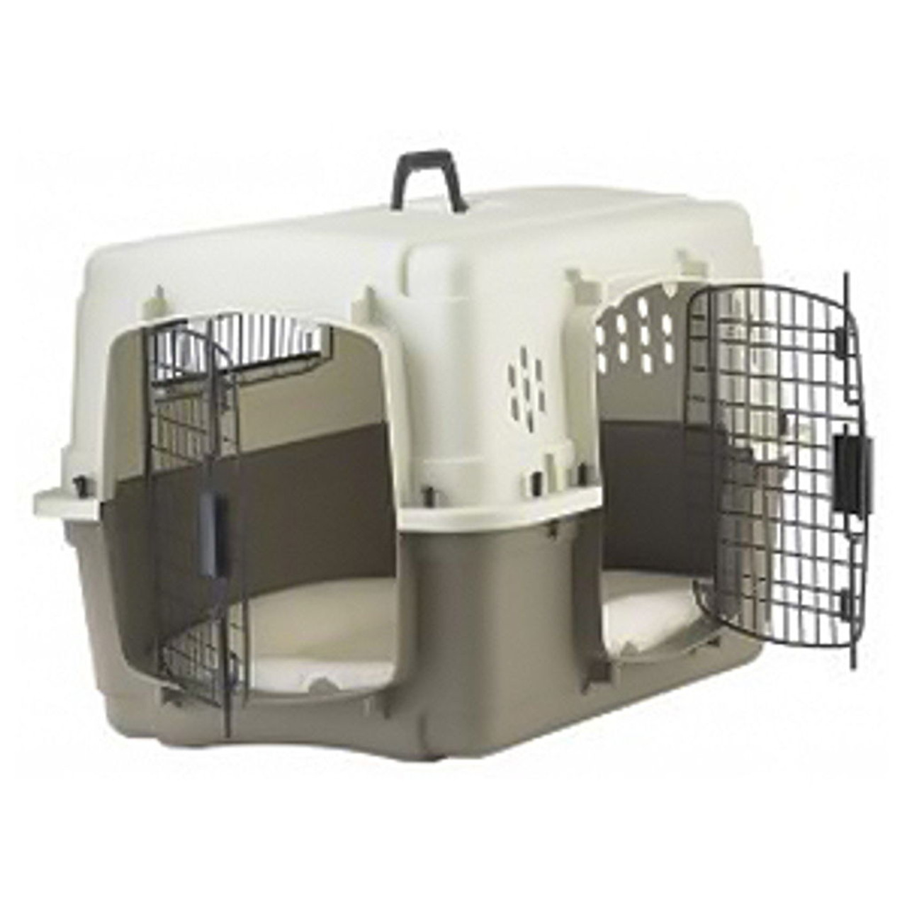 Pet Lodge Double Door Plastic Crate