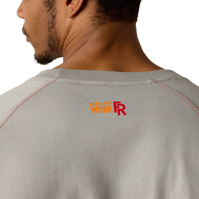 Ariat Men's Silver Fox FR Work Crew T-Shirt