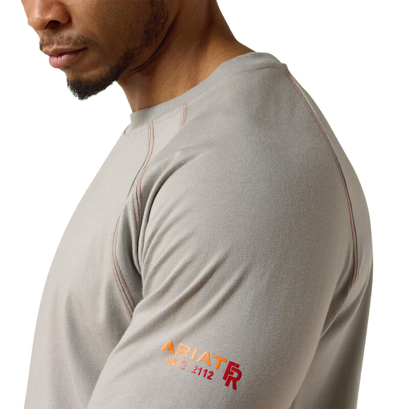 Ariat Men's Silver Fox FR Work Crew T-Shirt
