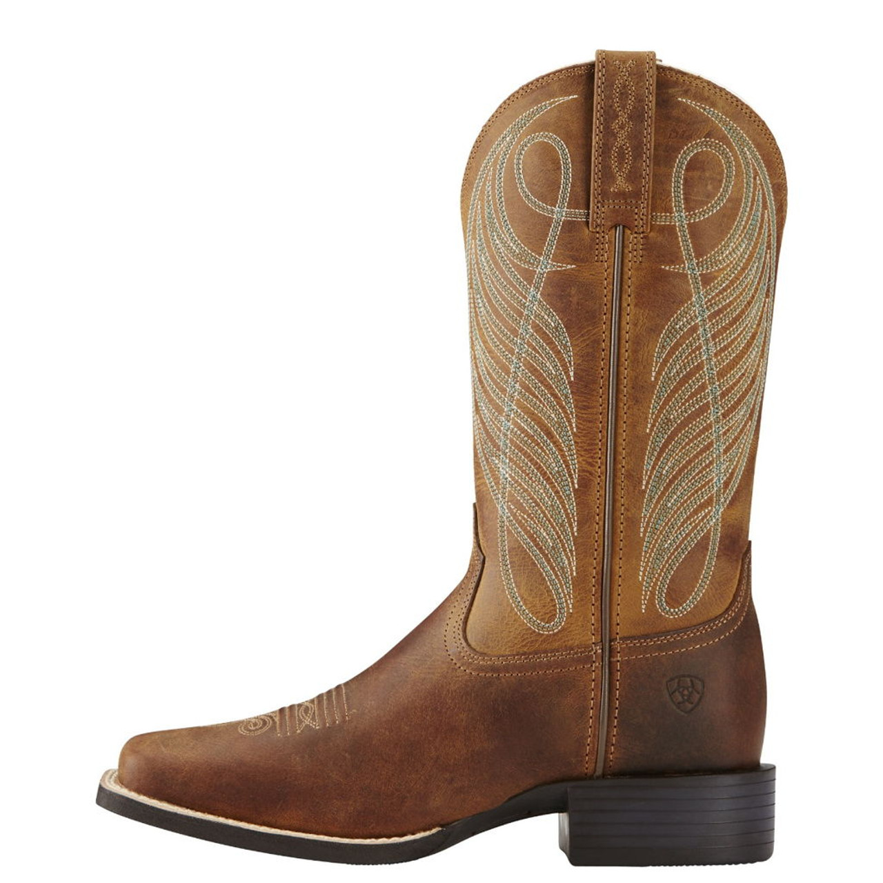 Wide toe shop western boots