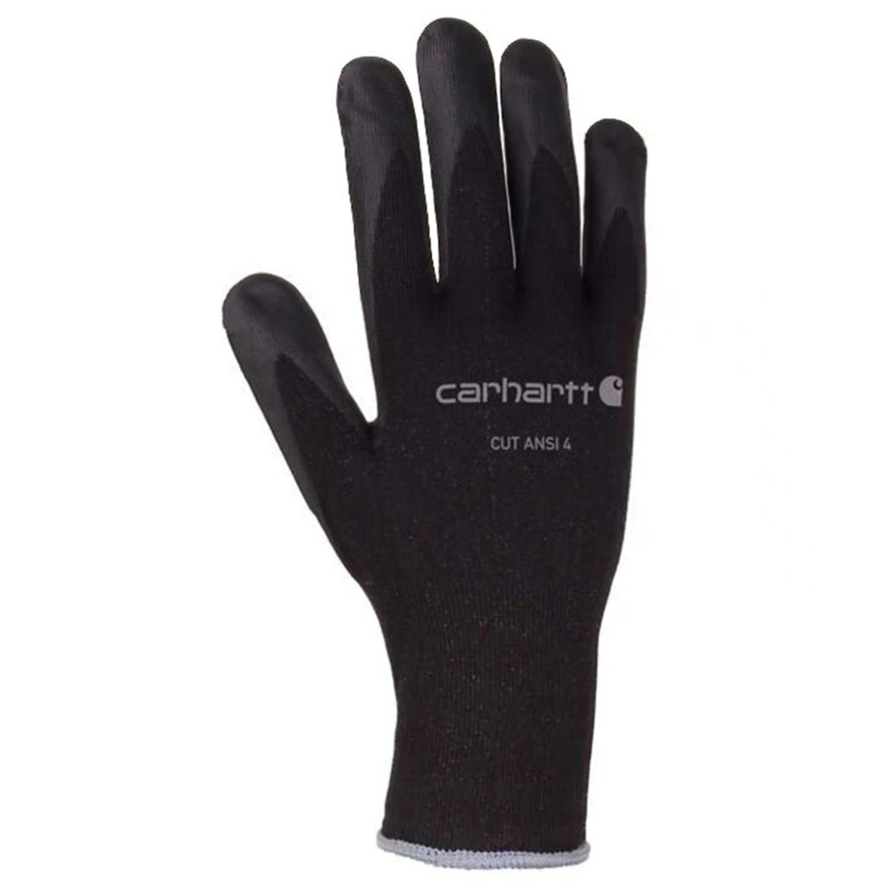 Carhartt Men's Black ANSI Cut 4 Nitrile Grip Glove