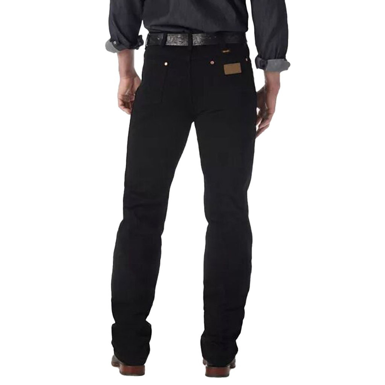 Wrangler Men's Cowboy Cut Slim Fit Jean - Shadow Black