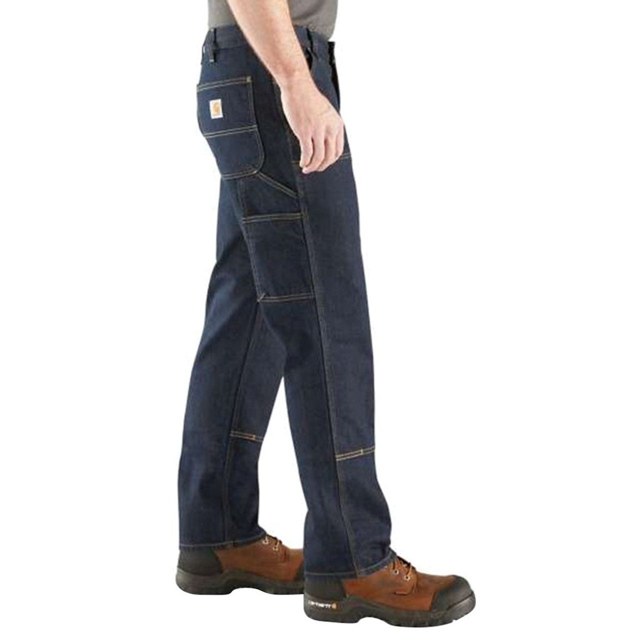 Carhartt Men's Rugged Flex Relaxed Fit Double-Front Utility Jean - Erie