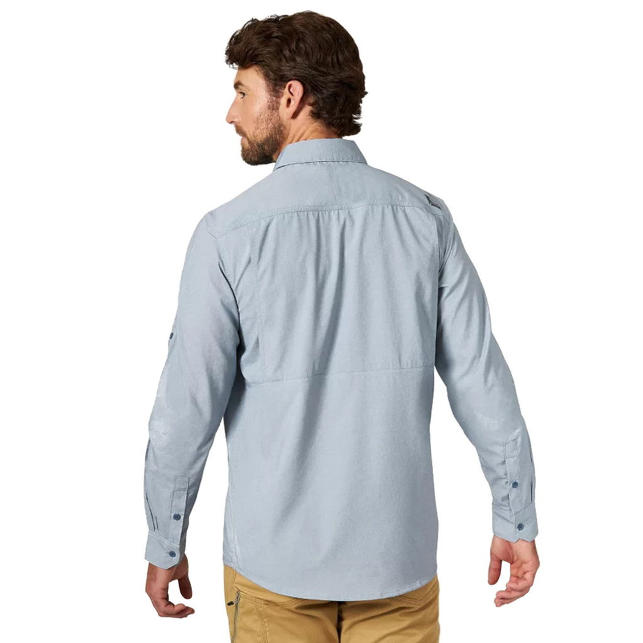 Wrangler Men's ATG Long Sleeve Hike To Fish Utility Shirt