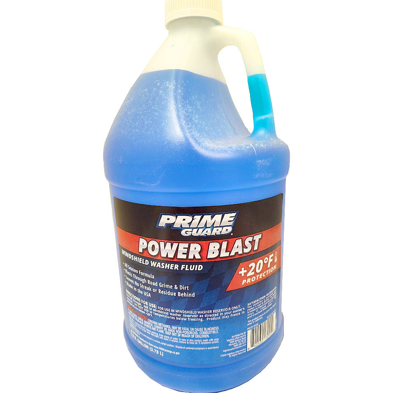 20°F Xtreme Blue Windshield Washer Fluid