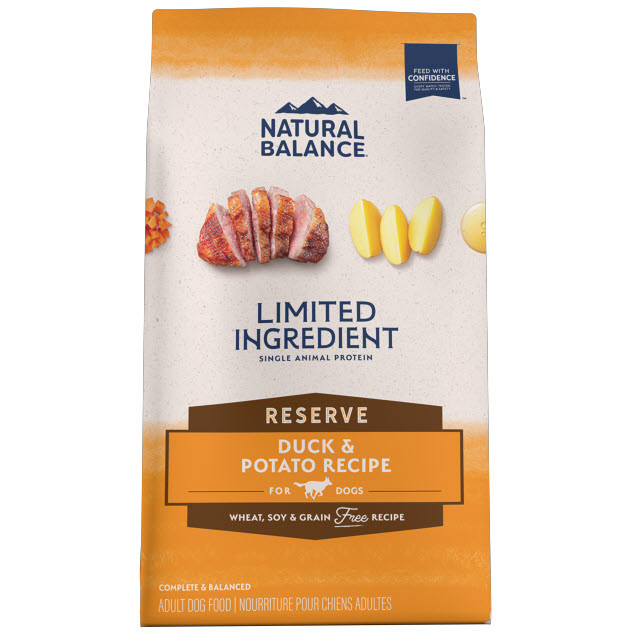 Natural Balance Grain Free Duck Potato Formula Dry Dog