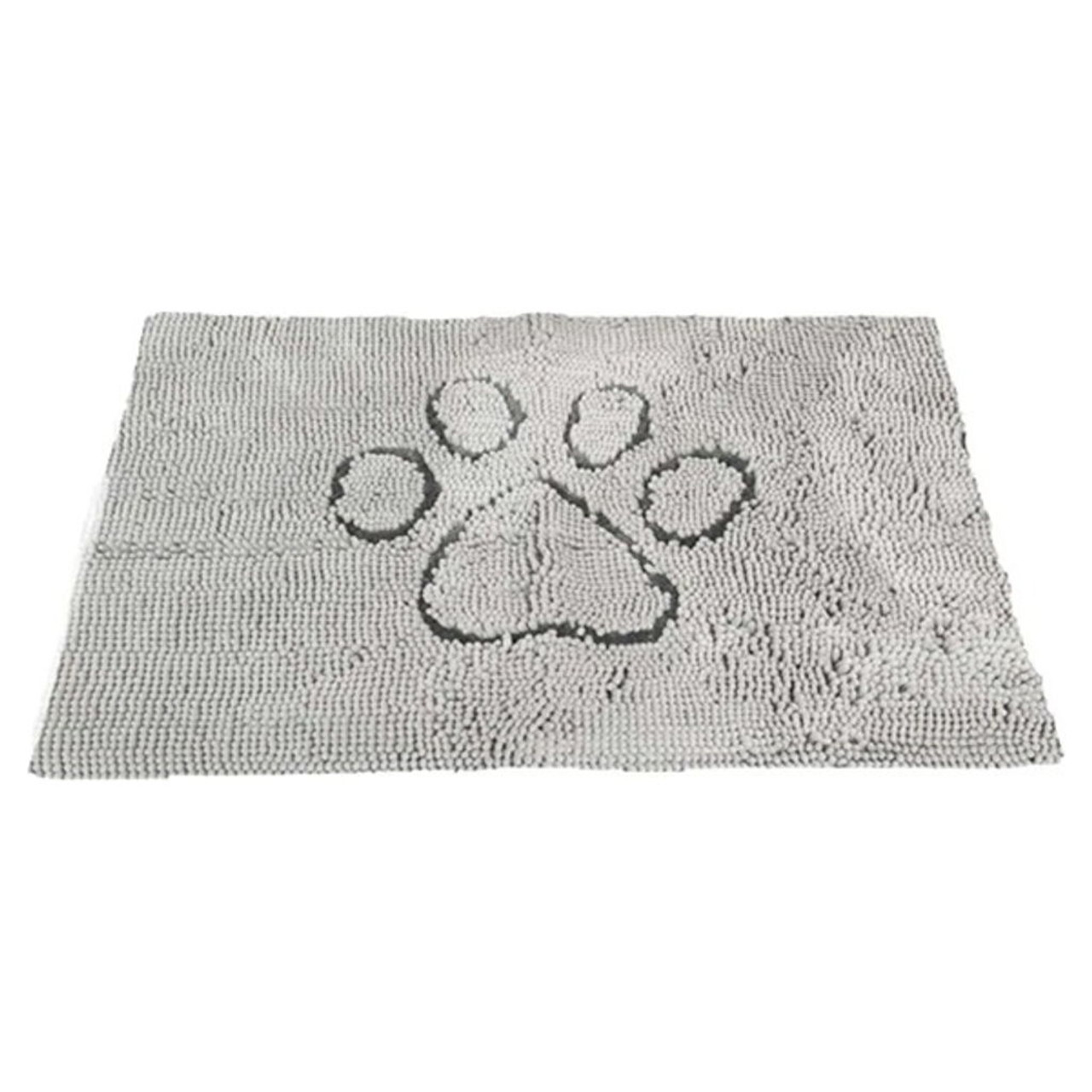 Dog Gone Smart - Dirty Dog Doormat Silver Grey - Large 35 x 26