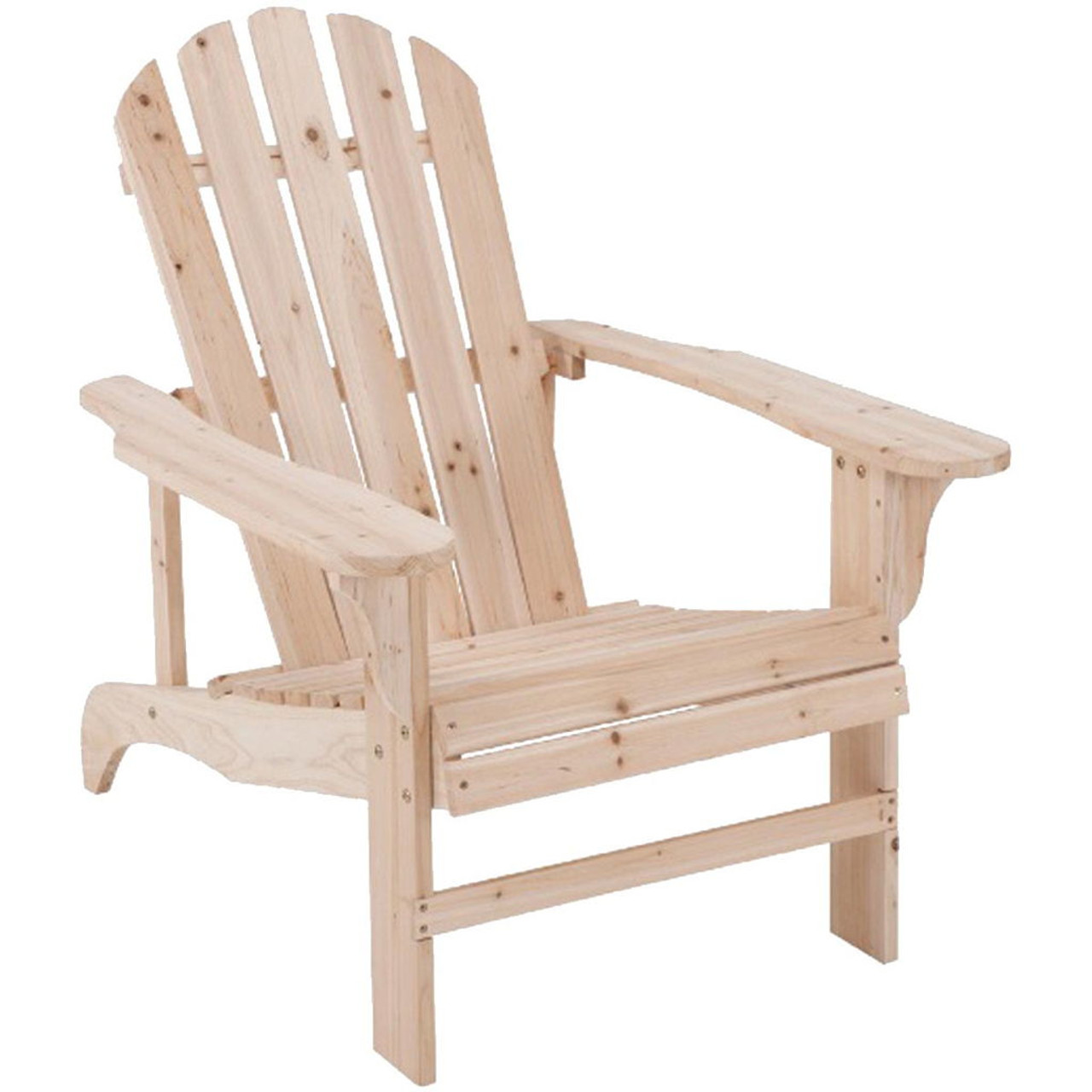 Seasonal Trends Cypress Wood Adirondack Chair