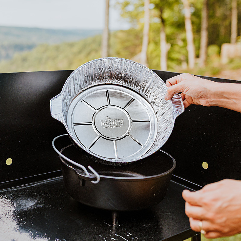 Lodge Aluminum Foil Camp Dutch Oven Liners pk - Main Image