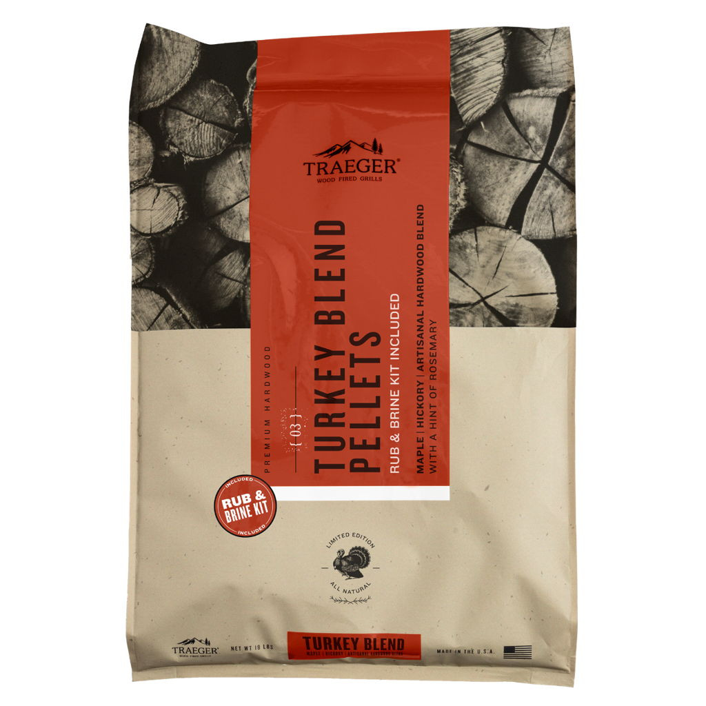 Traeger Turkey Blend Wood Pellets Brine Kit - Main Image