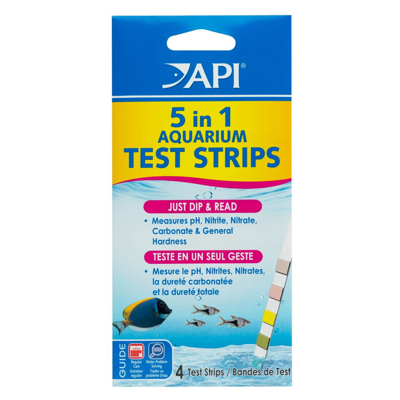 Tetra Easystrips 6-in-1 Aquarium Test Strips, 25 ct