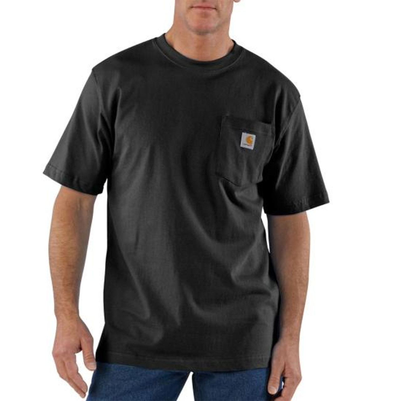 【Carhartt】 ★ W S/S GROWTH T-SHIRT ★ LOOSE FIT Carhartt Men's Loose Fit Heavyweight Short Sleeve T-Shirt