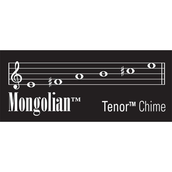 Music of the Spheres Mongolian Windchime - Black