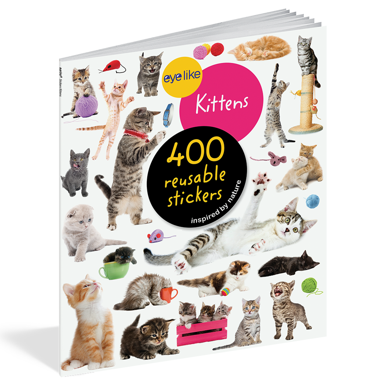 400 Reusable Stickers Book - Baby Animals