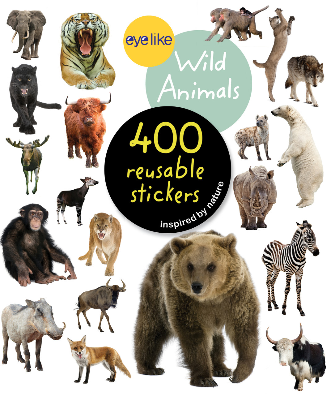 Reusable Sticker Pad, Wild for Animals — Ellington Agway