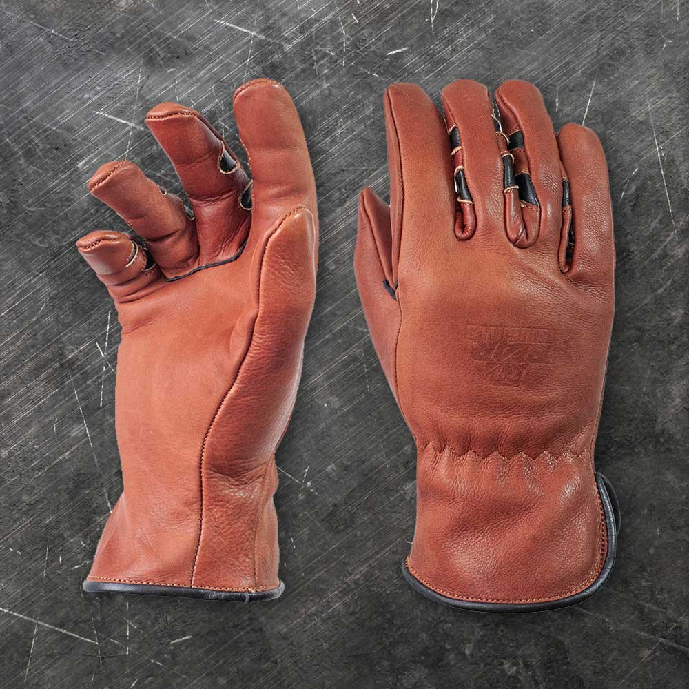 Bear Knuckles Regular Duty Brown Cowhide Driver Gloves
