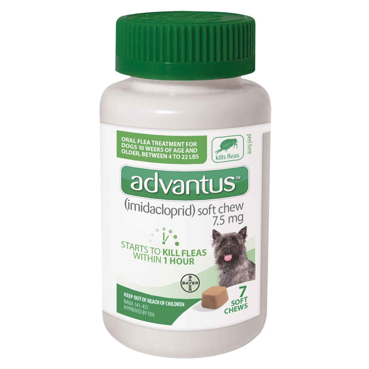 Oral flea treatment for clearance dogs