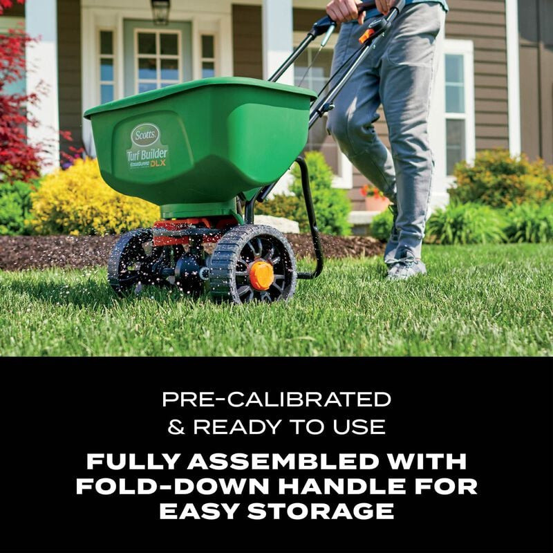 Scotts Turf Builder EdgeGuard DLX Broadcast Spreader