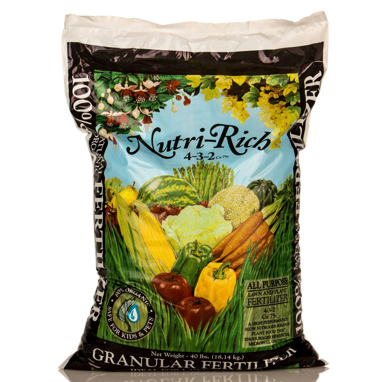 Stutzman Nutri-Rich 4-3-2 Granular Fertilizer 40 lb