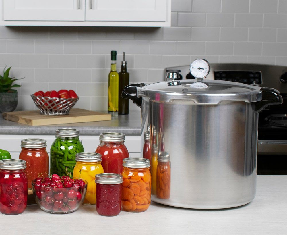23 Quart Aluminum Pressure Canner and Cooker