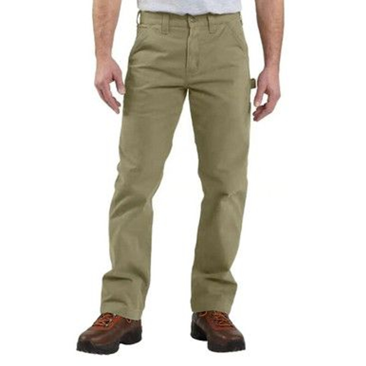 Twill Utility Straight Leg Cargo Pants