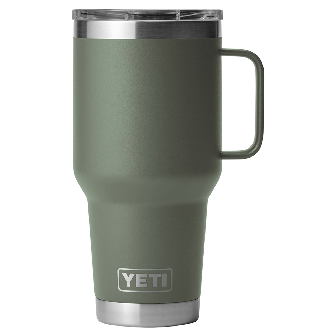 Yeti Rambler Travel Mug with Stronghold Lid - 30 oz - Camp Green