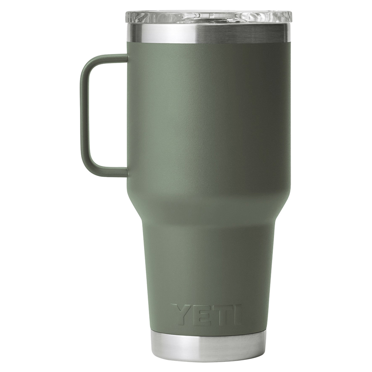 Yeti Rambler Travel Mug with Stronghold Lid - 30 oz - Camp Green