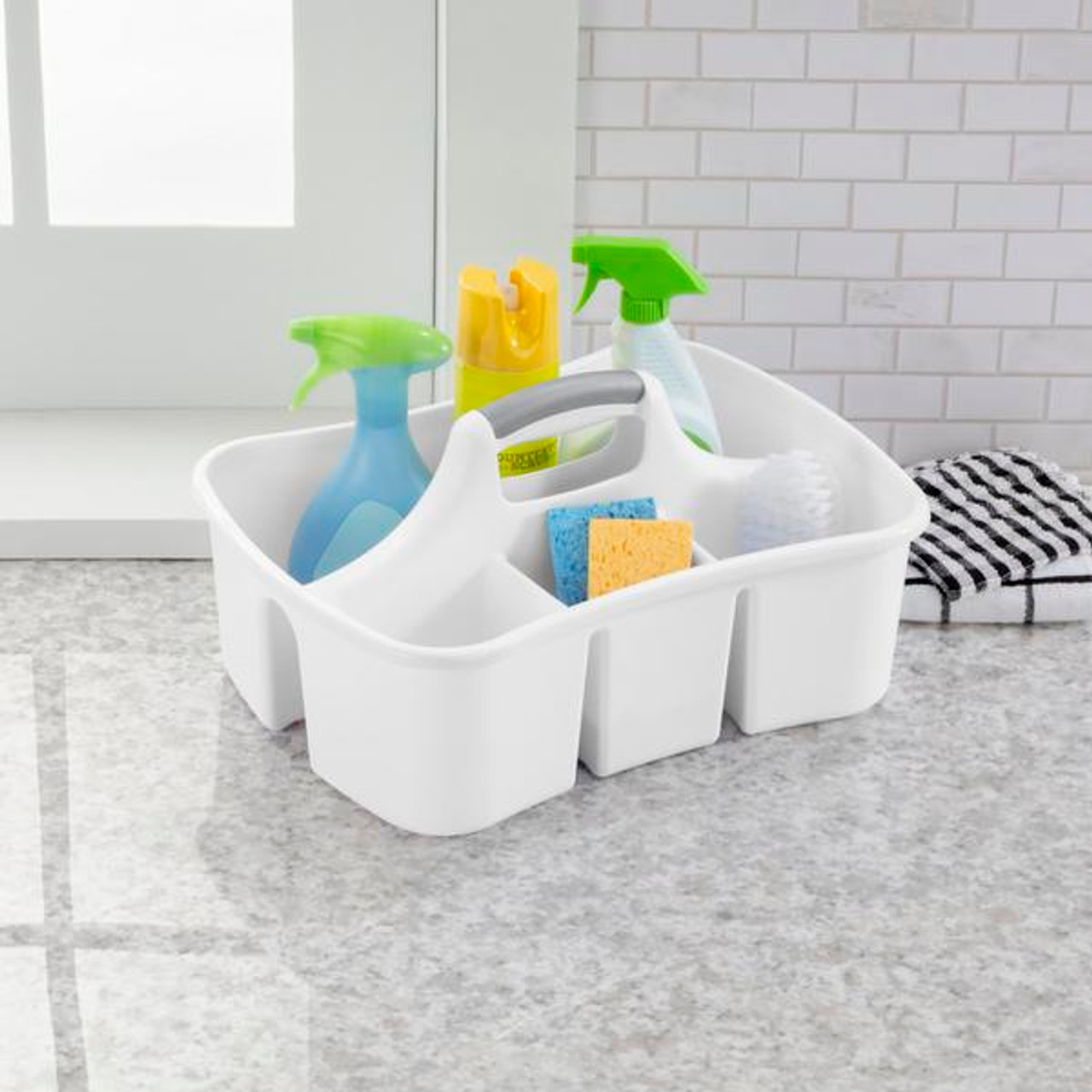 Sterilite Plastic Storage Basket - White - Grange Co-op