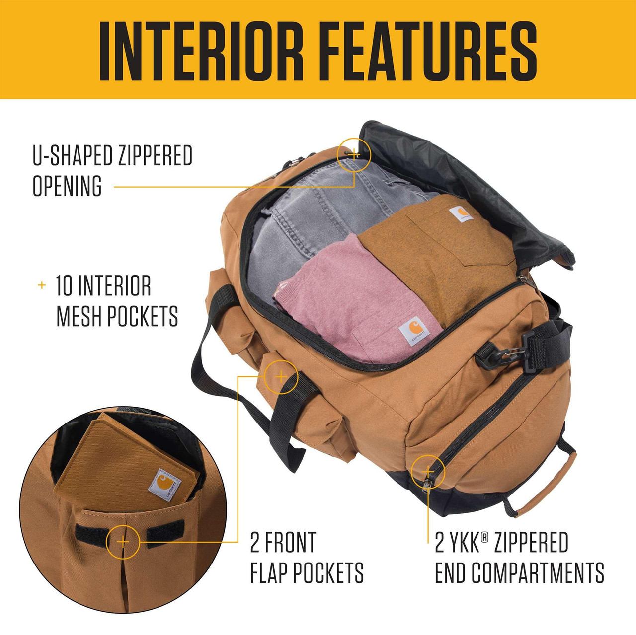 Carhartt Men's 40L Utility Duffel - 25
