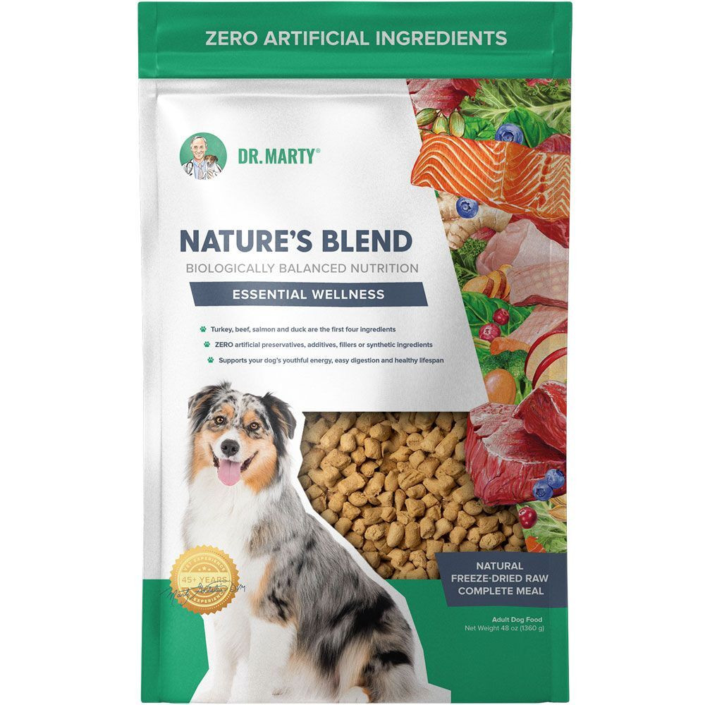 Marty Nature's Blend Essential Wellness Freeze Dried Raw Dog Food