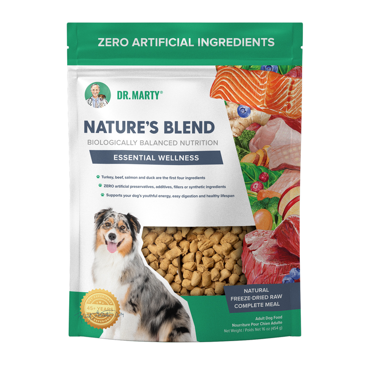 Marty Nature's Blend Essential Wellness Freeze Dried Raw Dog Food