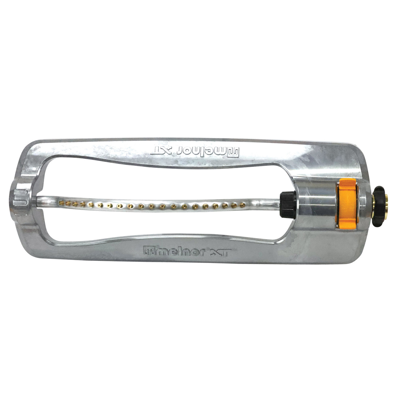 メロロン Melnor Metal 4,000 sq. ft. Turbo Oscillating Sprinkler - 17-3/4