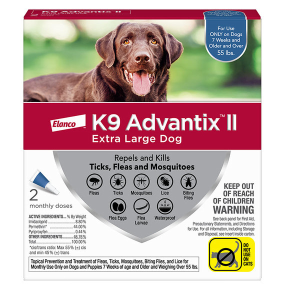 Advantage Flea K9 Advantix For Cats Elanco K9 Advantix II Monthly