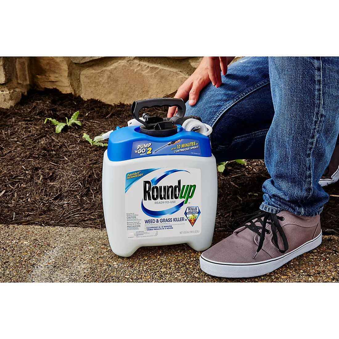 Roundup Ready-To-Use Weed and Grass Killer III with Pump 'N Go 2 Sprayer