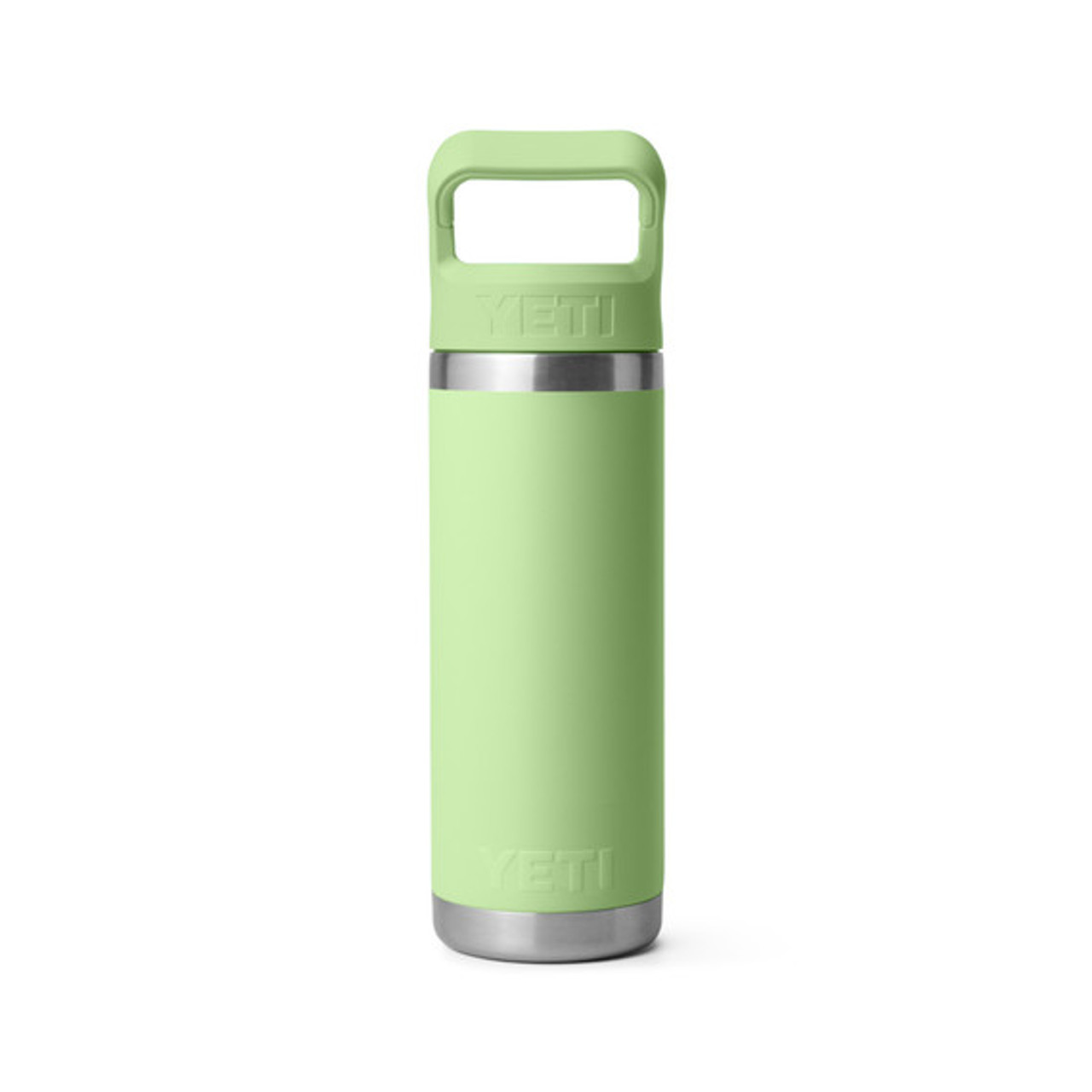 Yeti Rambler Water Bottle With Color-Matched Straw Cap - 18 oz