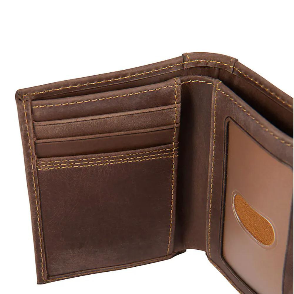Carhartt Men's Trifold Leather Wallet - Brown - Grange Co-op