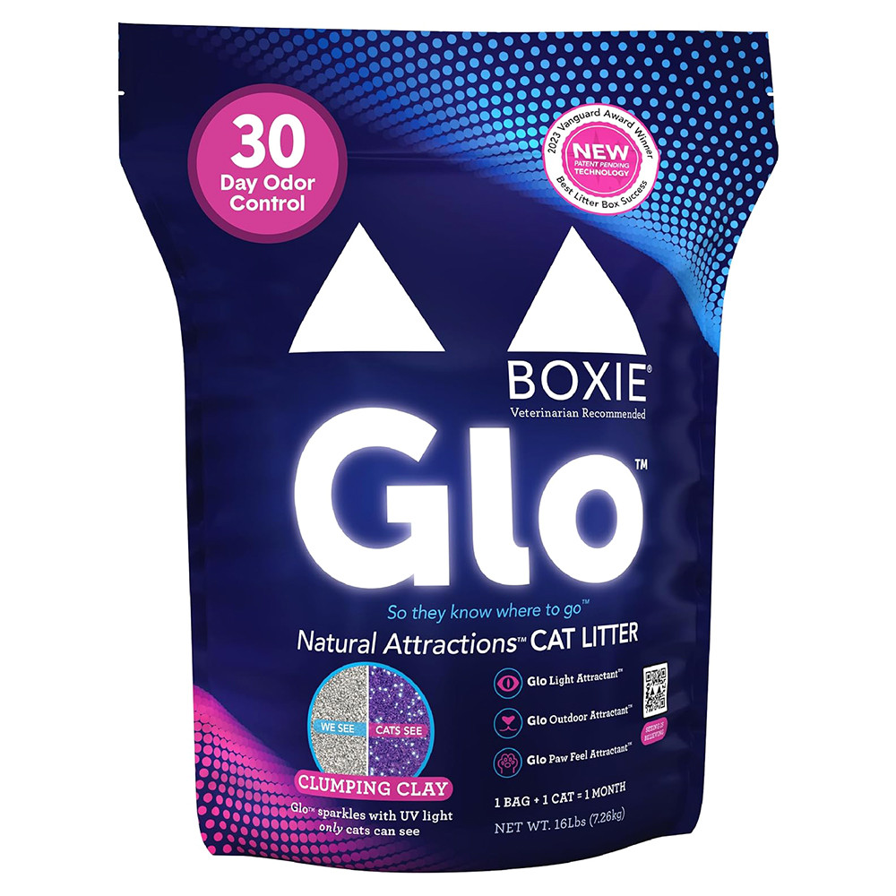 Glo - Clumping Clay Cat Litter 16 lbs