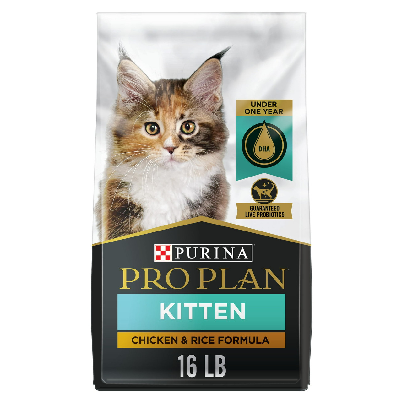 Purina Pro Plan Kitten Chicken & Rice Formula Dry Cat Food