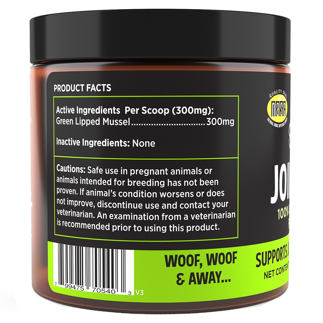Super Snouts Green Lipped Mussel Joint Power for Dogs & Cats - 2.64 oz