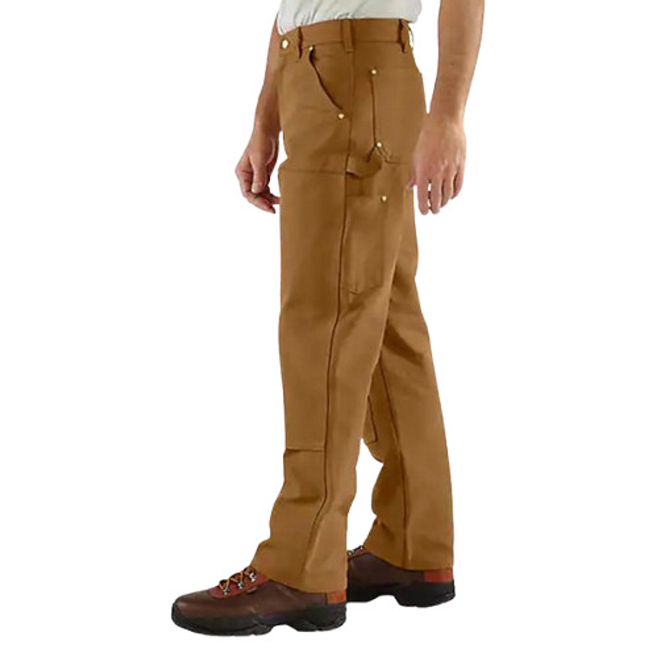 パンツ Carhartt #B01 Duck Double-knee Work Pant Carhartt B01 Firm Duck Double-Knee Work Dungaree - Black