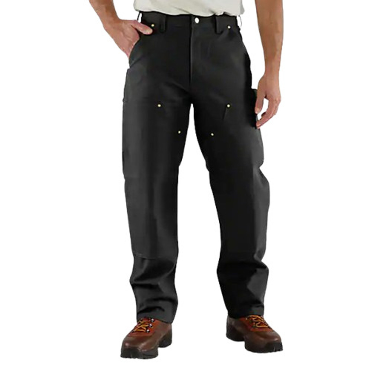 Carhartt Men's Loose Fit Firm Duck Double-front Utility Work