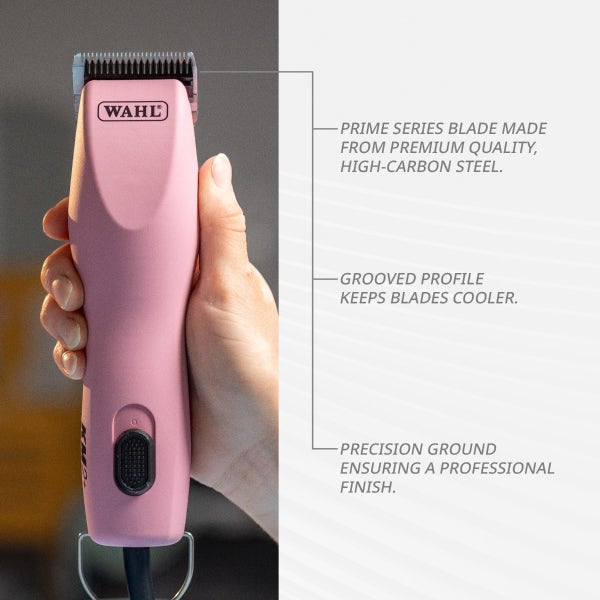 Wahl KM2+ Lightweight Dog Clipper Corded Clippers - Pink