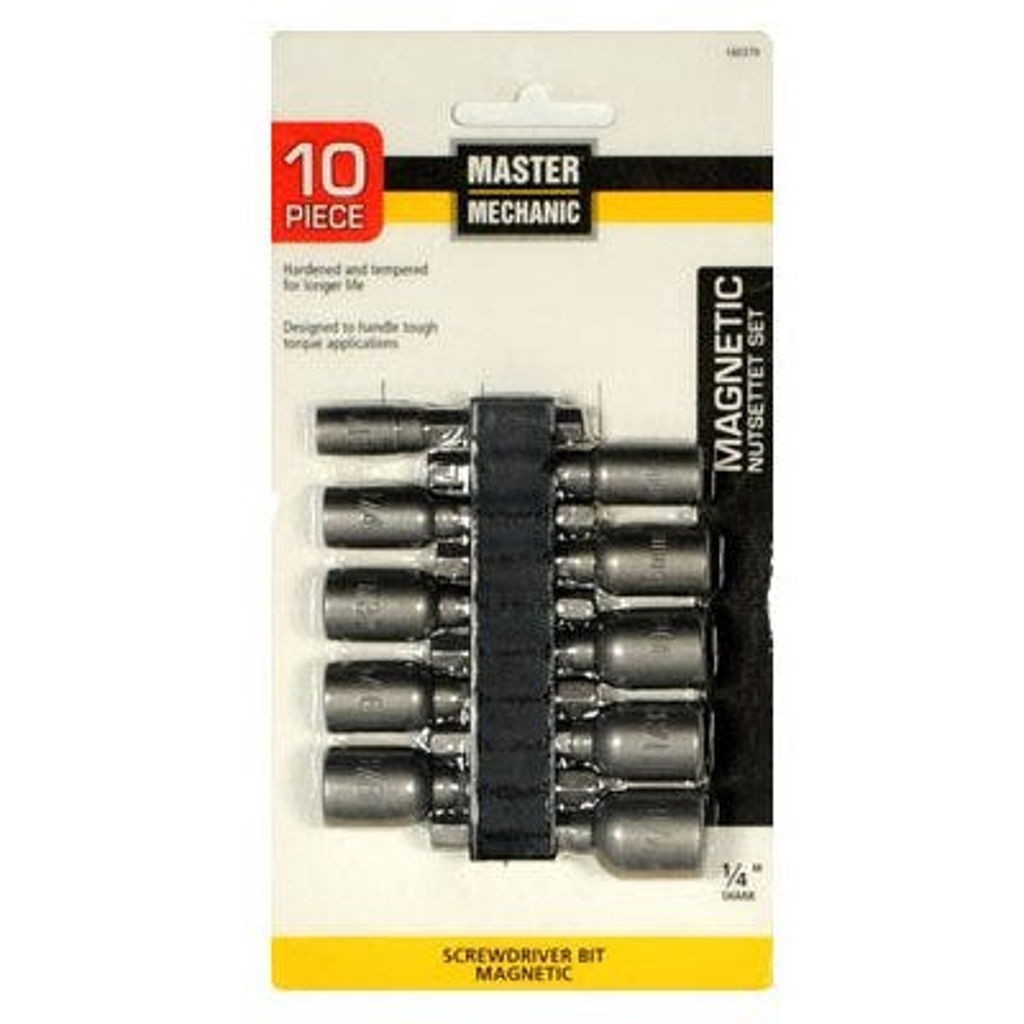 Master Mechanic Magnetic Nut Setter Set