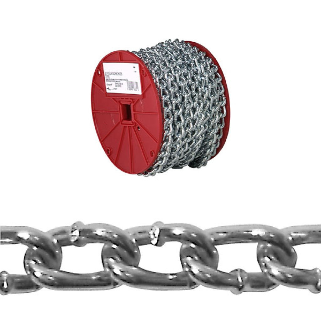 きゃんべる Campbell 2/0 Zinc Plated Twist Link Machine Chain