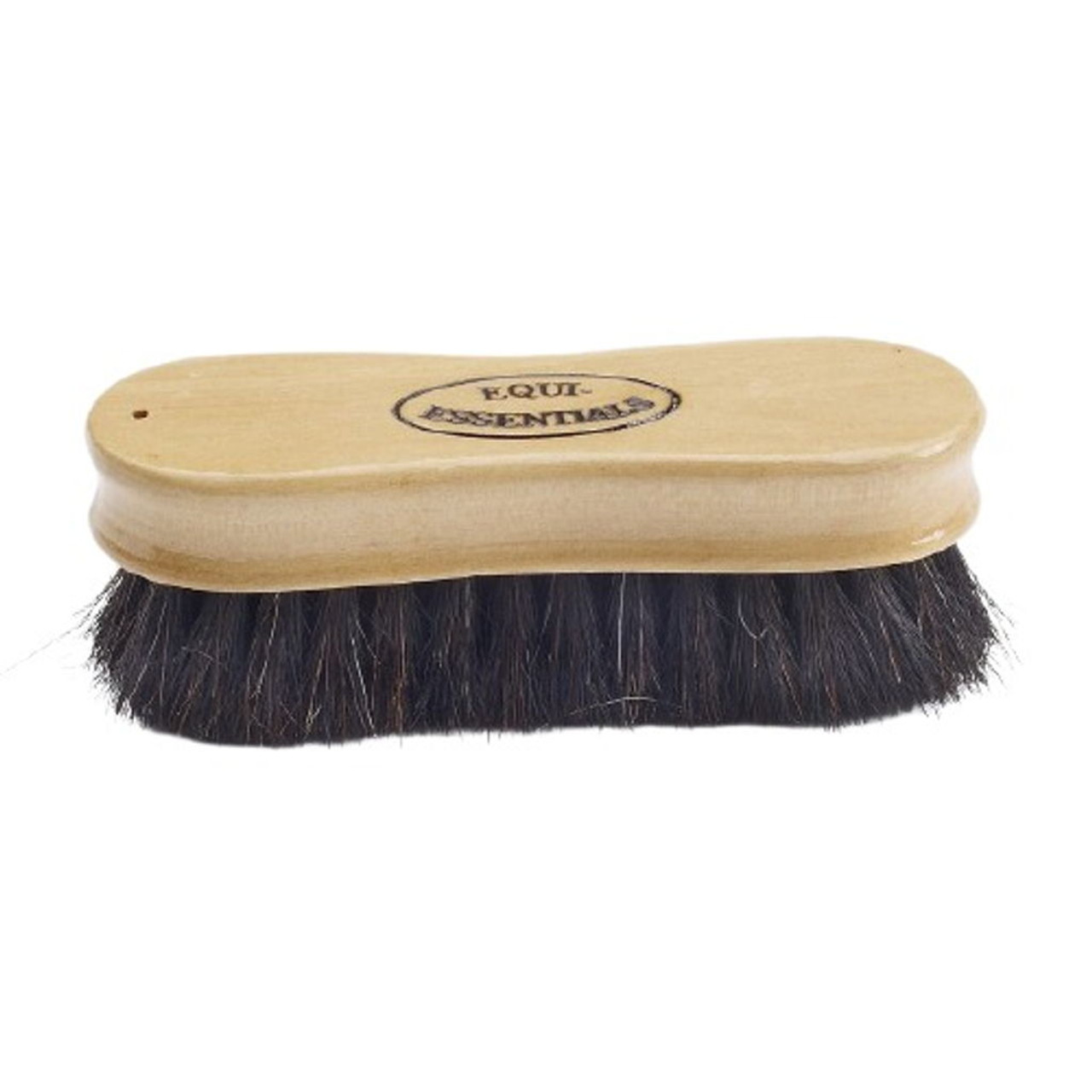 Equi Essentials 5 Wood Back Face Brush with Horse Hair - Soft