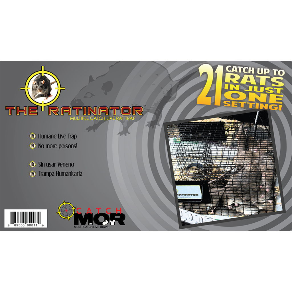 Rugged Ranch Ratinator Multiple Catch Live Rat Trap
