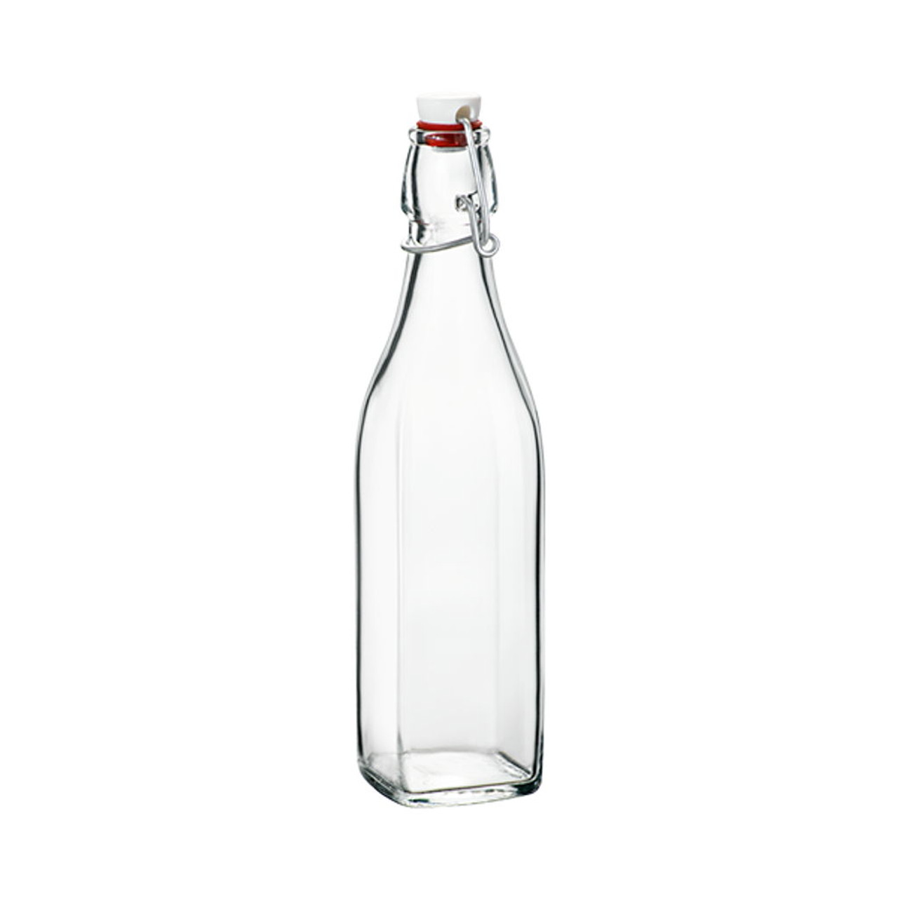 Steelite Oxford 34 oz Swingtop Glass Bottle With Lid