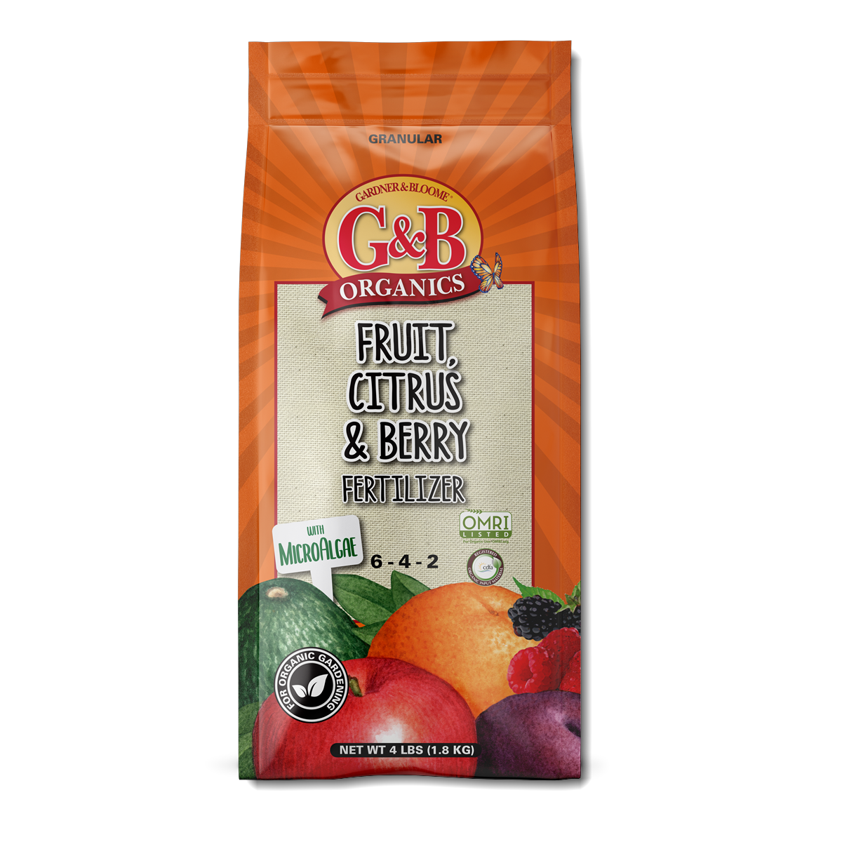 G&B Organics Fruit, Citrus & Berry Fertilizer
