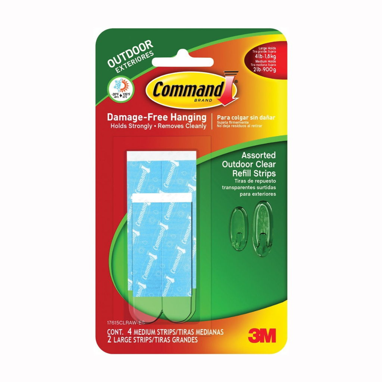 Command outdoor shop refill strips