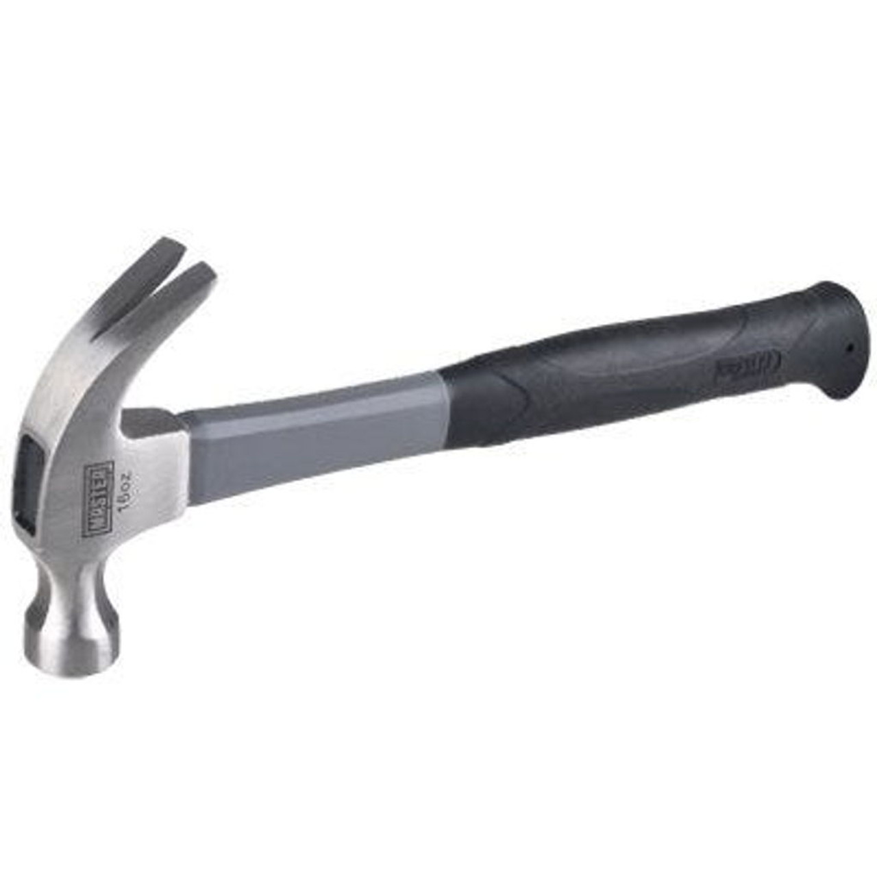 Stalwart Fiberglass Claw Hammer With Comfort Grip Handle And Curved Rip Claw,  Red